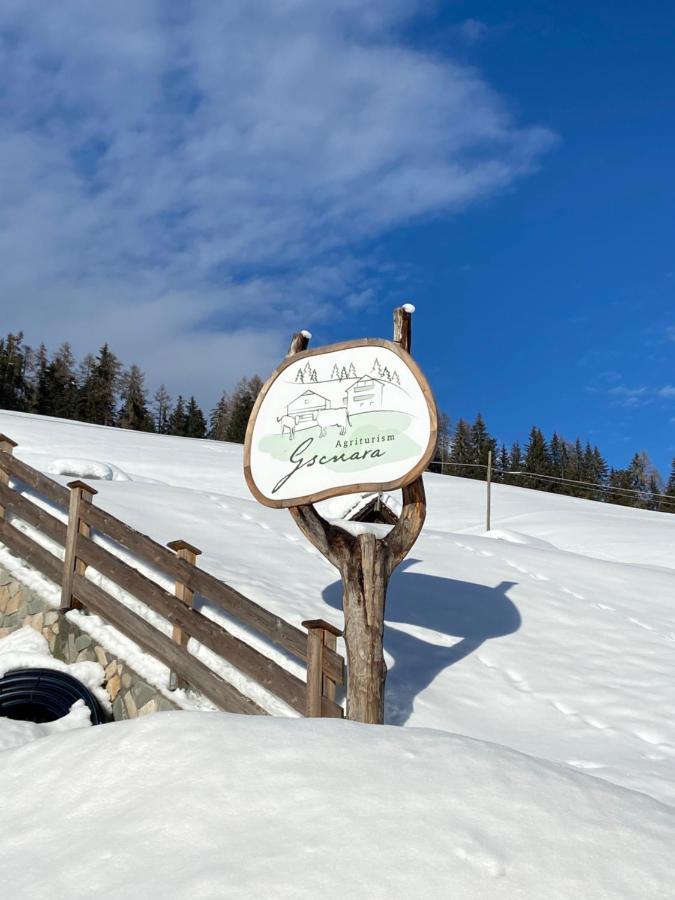 Agriturism Gscnara Lägenhet San Martino in Badia Exteriör bild